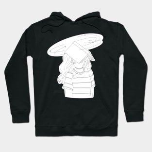 New world black and white Hoodie